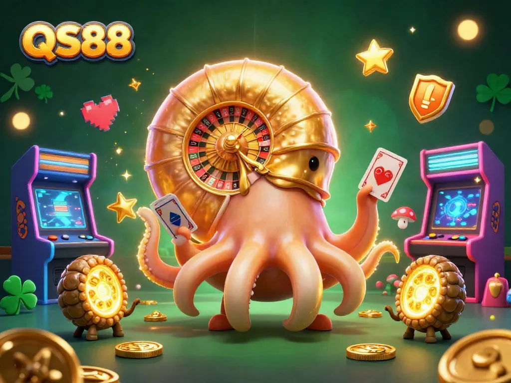 Spin the roulette in QS88's exciting 3D casino world with vibrant games and stunning visuals.