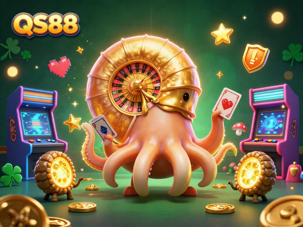 Spin the roulette in QS88's exciting 3D casino world with vibrant games and stunning visuals.