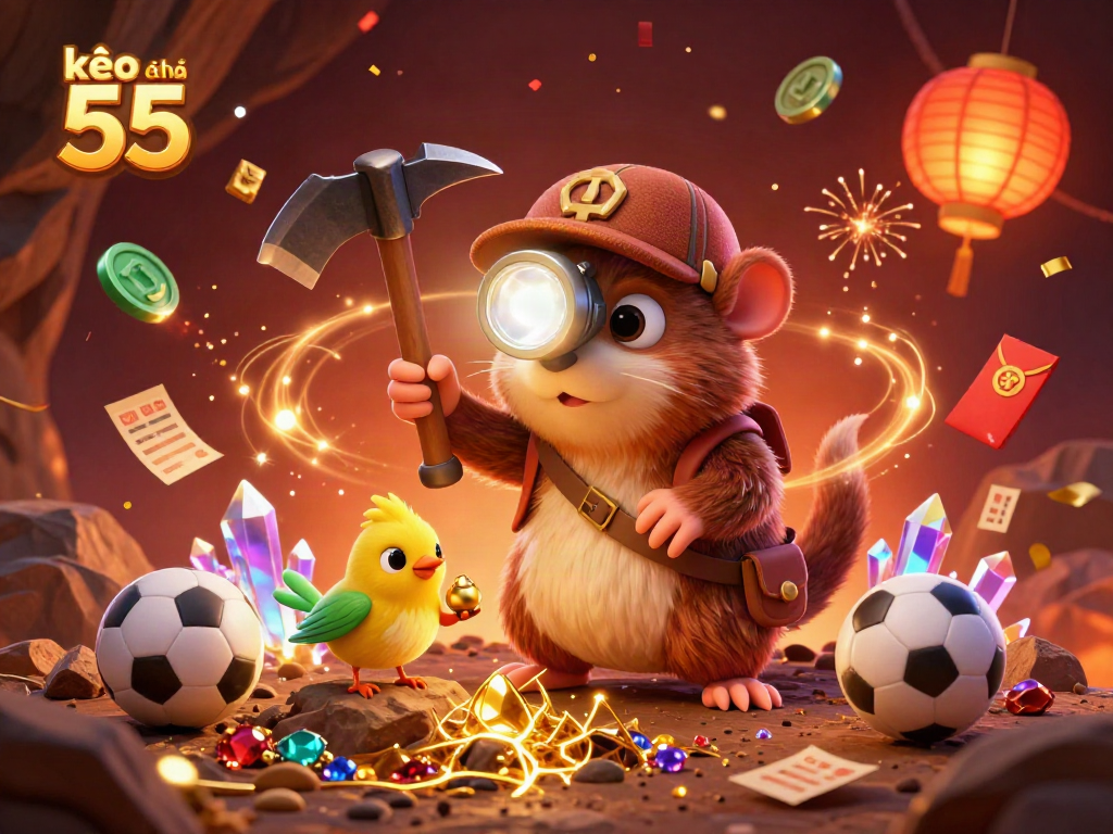 Experience the thrill of kèo nhà cái 55 with dynamic sports betting elements and rich illustration.