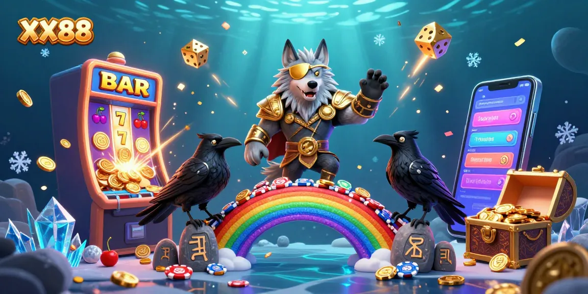 Spin the reels with the vibrant XX88 casino adventure featuring unique Norse characters and jackpot excitement.