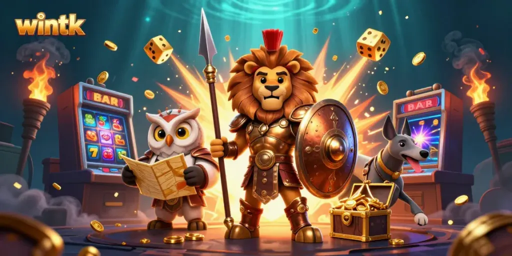 Spin the exciting wintk slot machine for massive wins with golden coins and jackpot thrills!