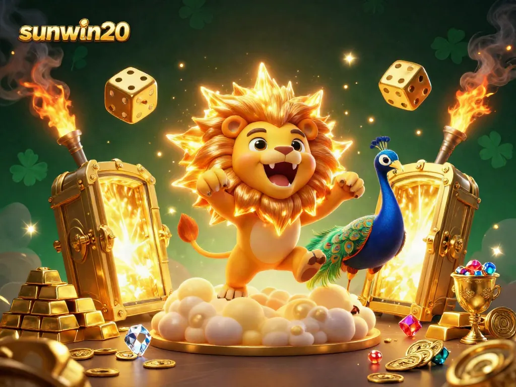 Engage in thrilling gaming experience at sunwin20 with exciting jackpots and vibrant casino elements.