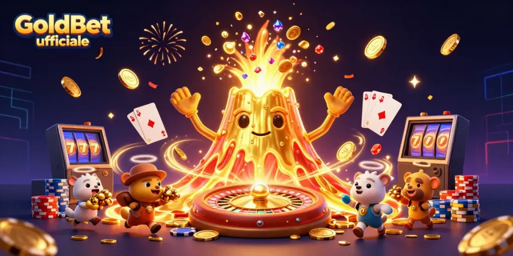 Gioca con entusiasmo su GoldBet ufficiale mentre festeggi con tesori e ricchezze.