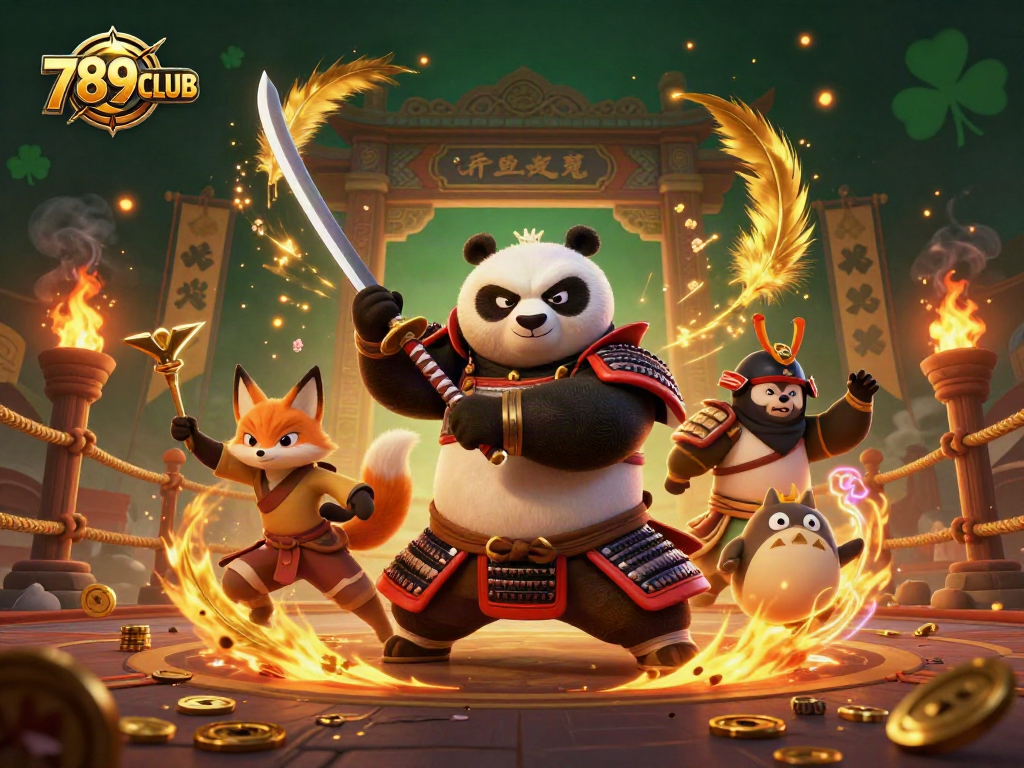 Experience the excitement of 789CLUB through a dynamic 3D illustration featuring imaginative game elements.
