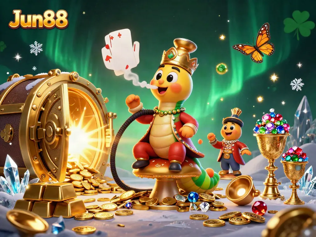 Engage in thrilling gameplay at Jun88 with vibrant casino visuals and enticing elements.
