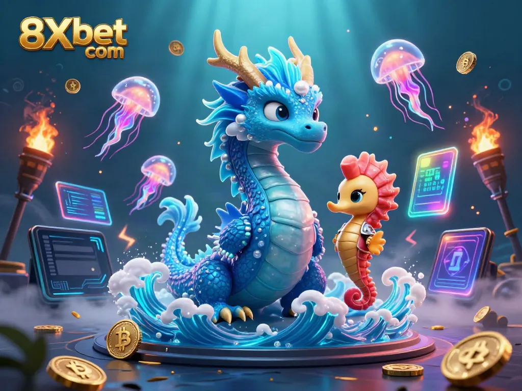 Engage in thrilling gameplay at 8Xbet com with captivating characters and vibrant casino visuals.