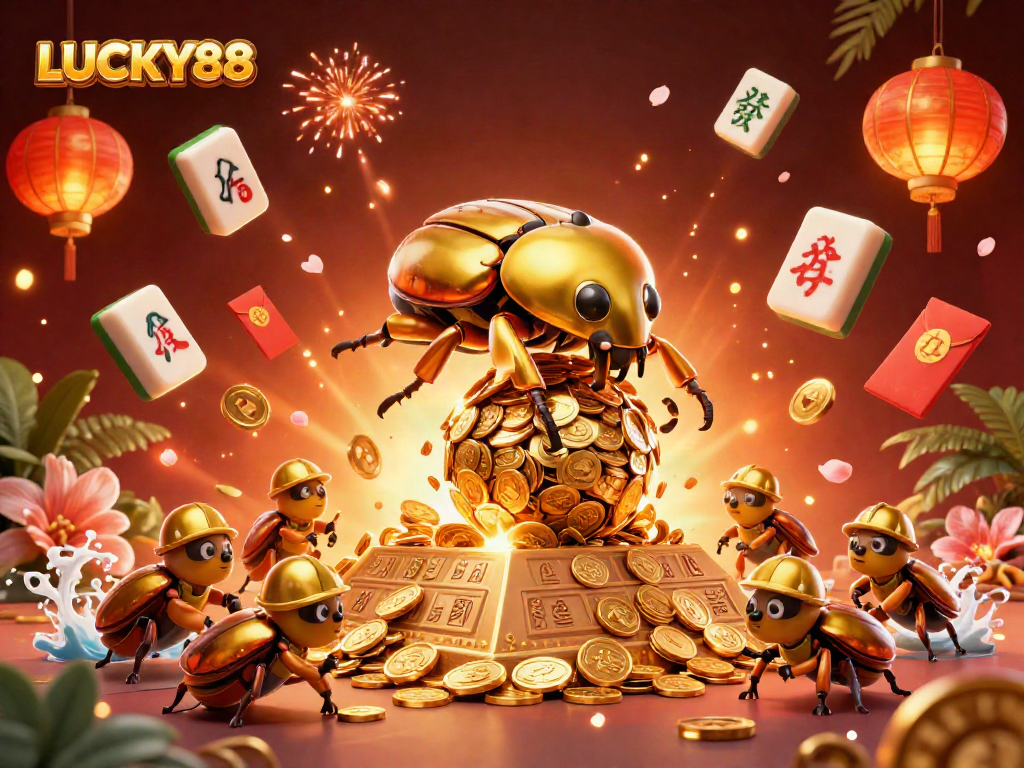 Spin to win big with LUCKY88 at vibrant casino adventures full of golden treasures!
