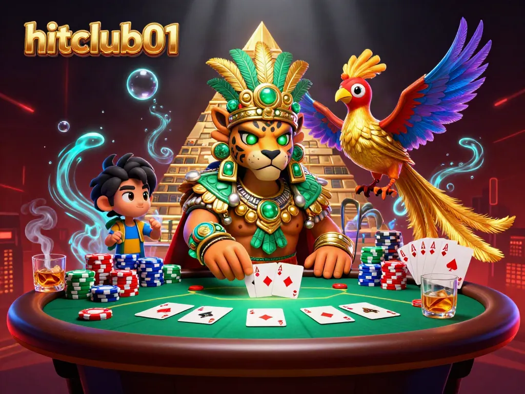 Experience thrilling gameplay at hitclub01 with vibrant casino elements and dynamic characters.