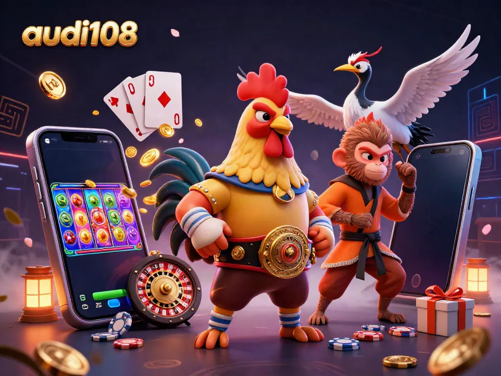 Menggunakan audi108, nikmati pengalaman bermain game mobil Audi dalam ilustrasi 3D yang menarik.