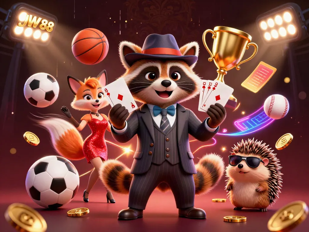 Experience thrilling gameplay at JW88 with dynamic sports betting elements and engaging characters.