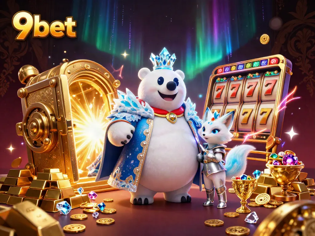 Experience fortune with the dazzling 9bet scene showcasing riches and modern gaming excitement.