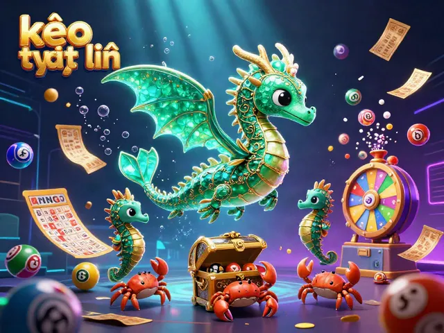 Engage with kèo trực tuyến through vibrant digital gaming visuals and dynamic lottery elements.